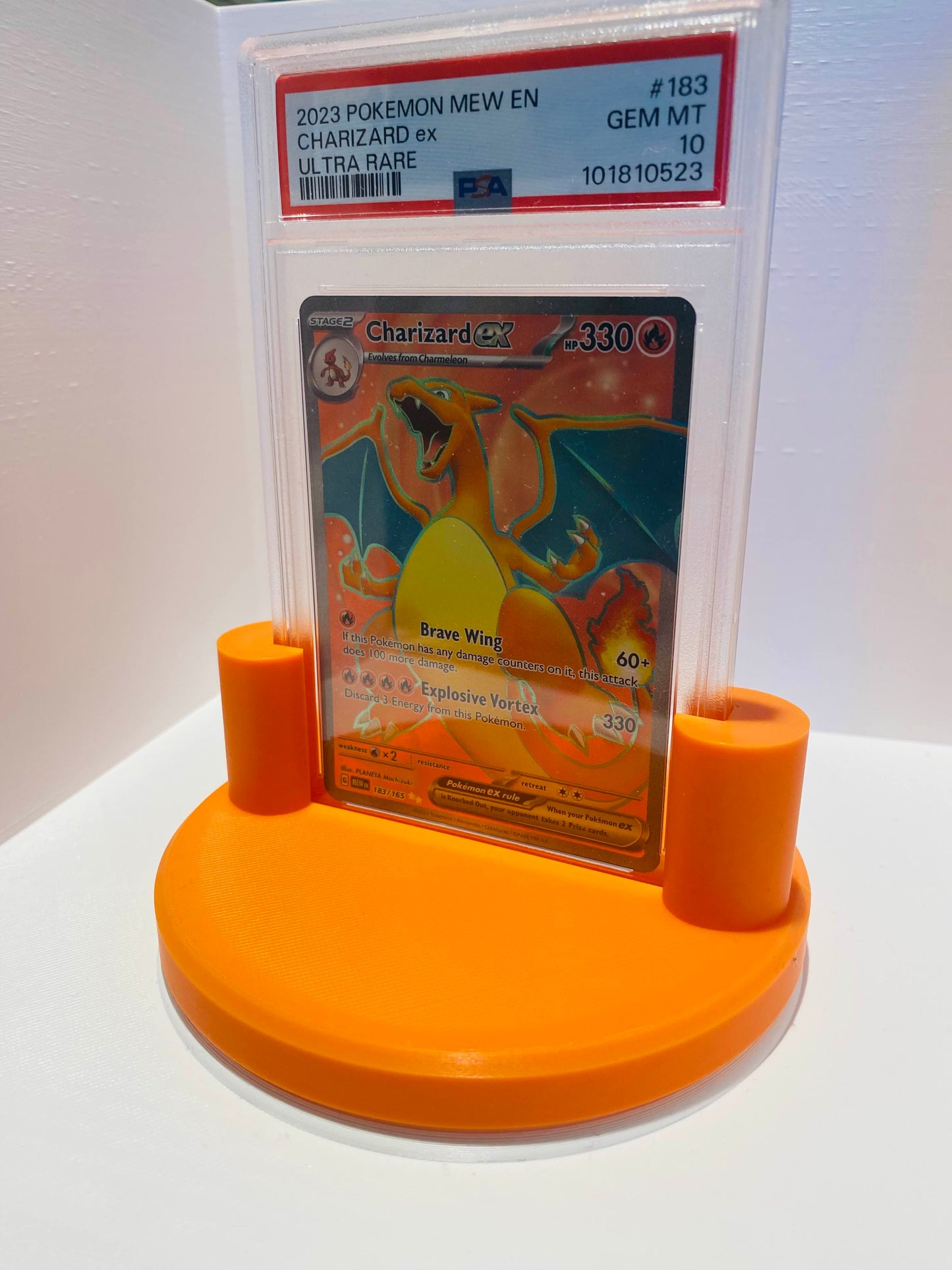 Single PSA Slab Holder
